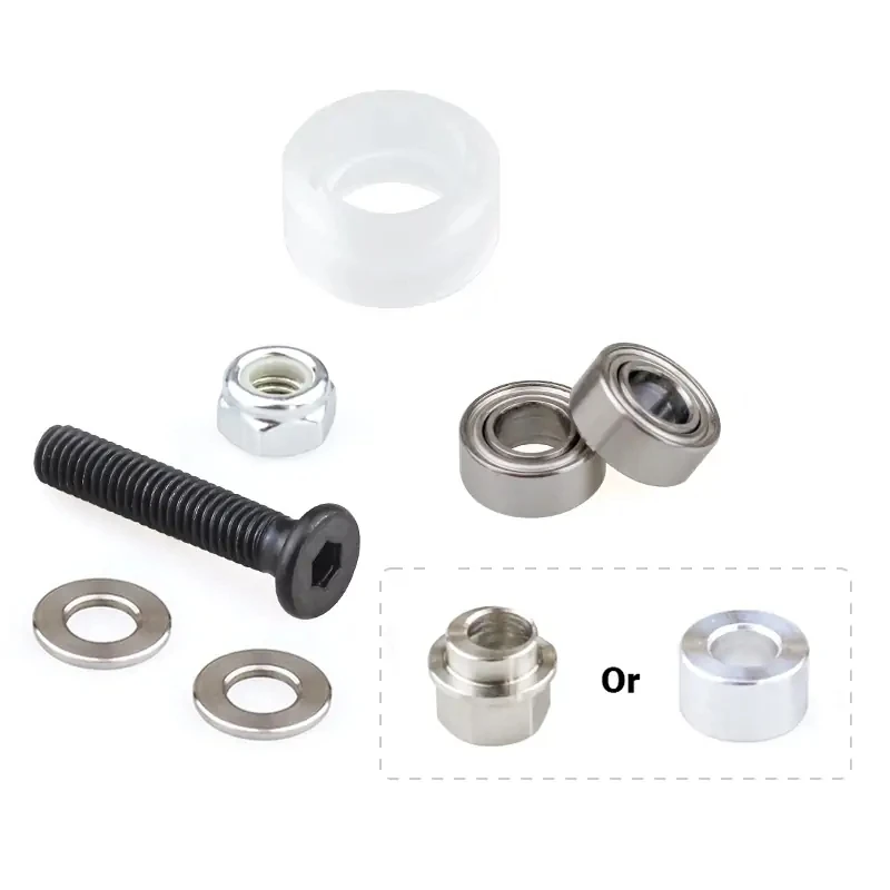 V Slot Wheel - 10Pcs Polycarbonate V Wheel Kit Clear