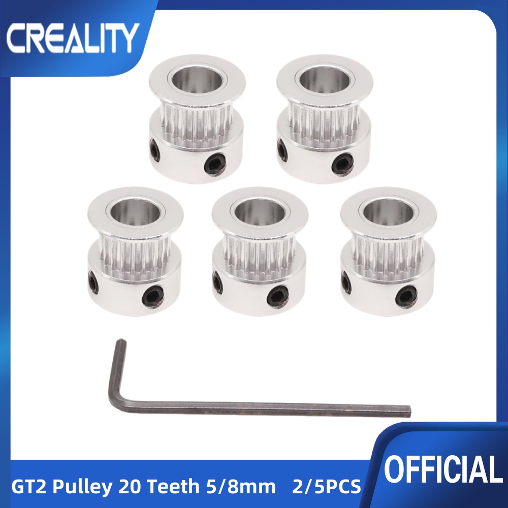 Gt2 Pulley - 2/5 PCS GT2 Pulley 20 Teeth