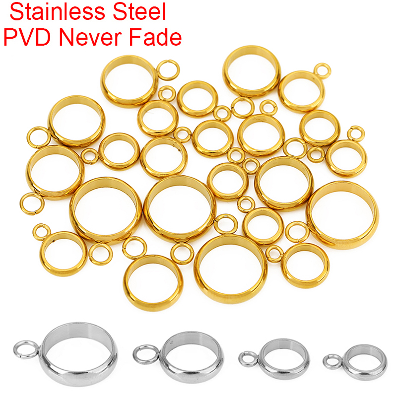 Coupling 8Mm - 20pcs PVD Never Fade Stainless Steel