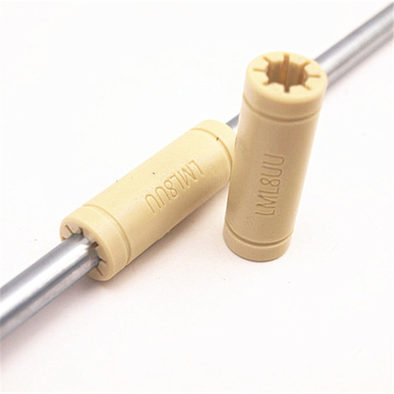 Lm8Uu Bearing - 1Pc Solid Polymer LM8LUU Linear Bearings