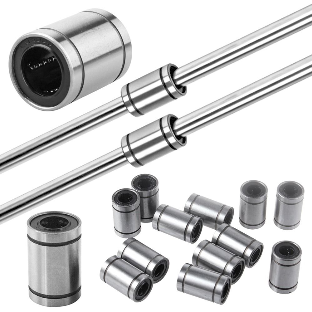 Lm8Uu Bearing - Durable Linear Ball Bearing Bushing Steel