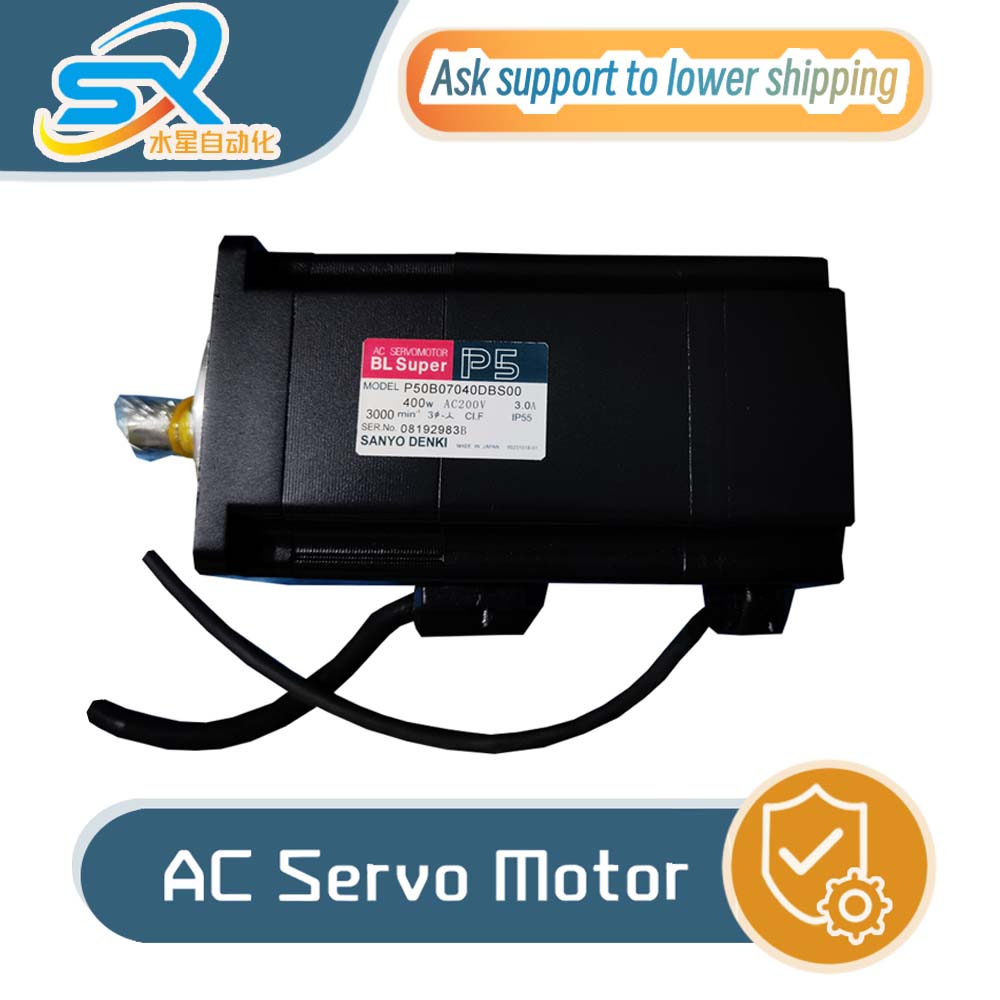 Servo Motor - P50B07040DBS00 400w AC200V SANYO DENKI Servo