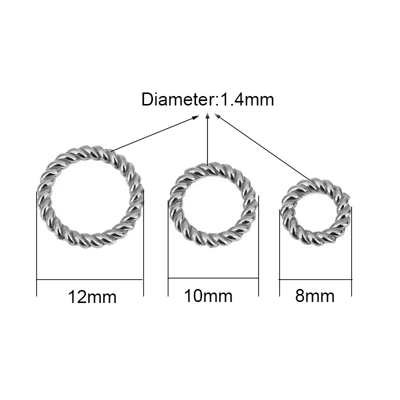 10pcs PVD Never Fade Stainless - Coupling 8Mm 评论和价格