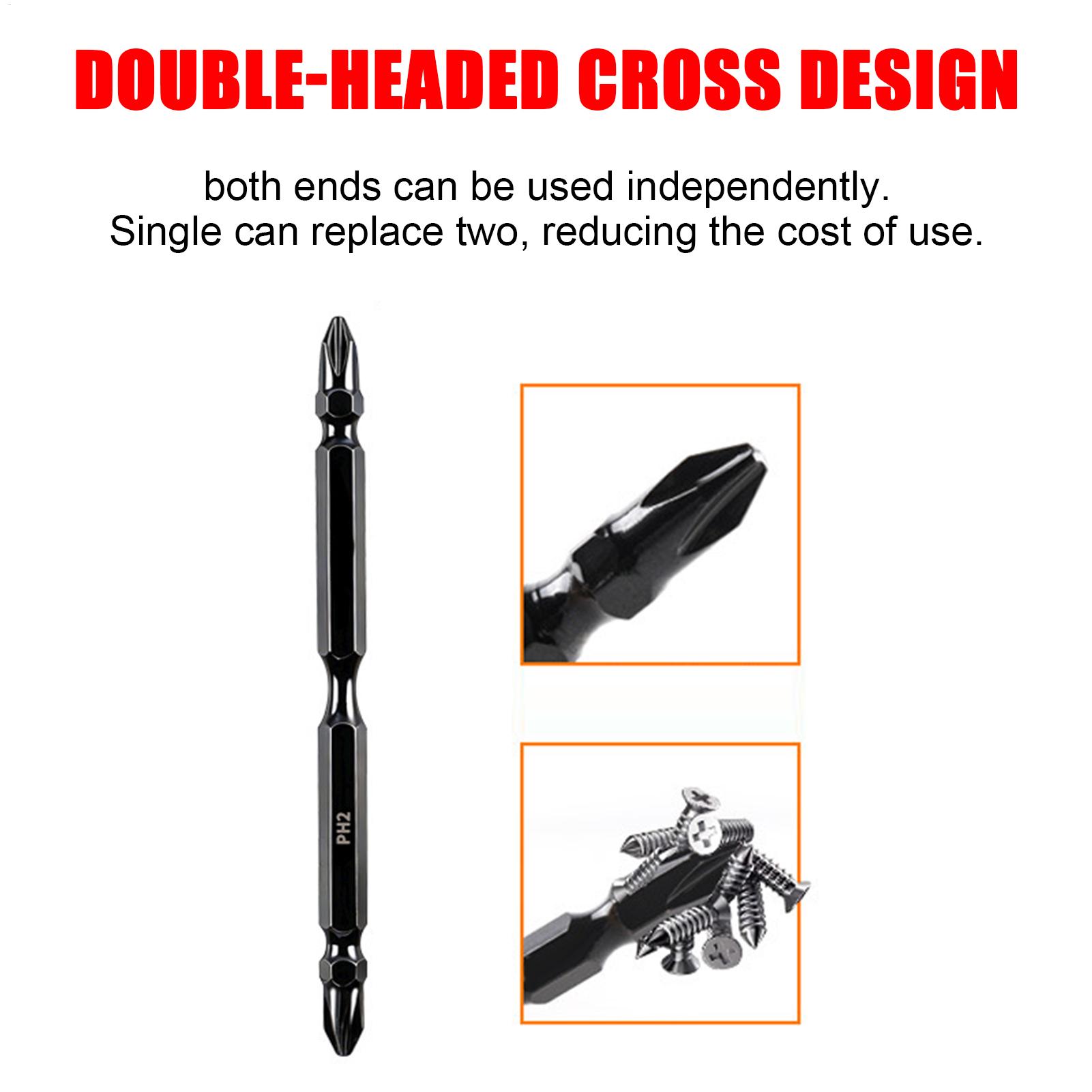 Screwdriver Bit Set Double-End - End Mill Set 评论和价格