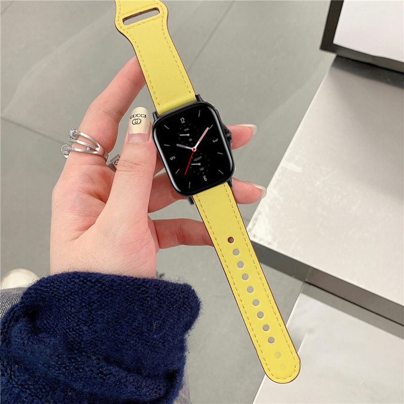 20mm 22mm Leather Band For Ama - Gt2 Pulley 评论和价格
