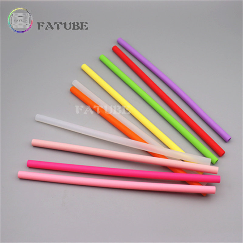 10PCS Fatube Silicone Straw Cu - Coupling 8Mm 评论和价格