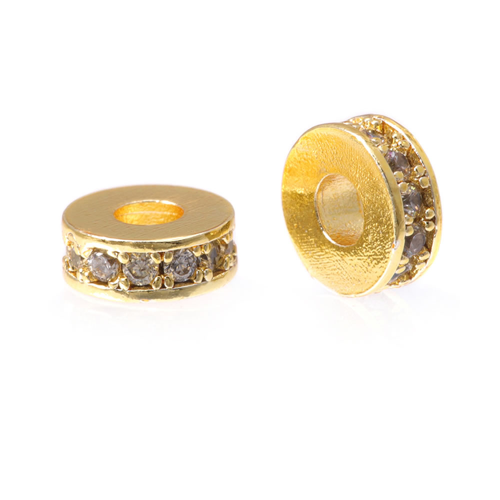 6PCS 6MM 8MM 18K Gold Color Br - Coupling 8Mm 评论和价格
