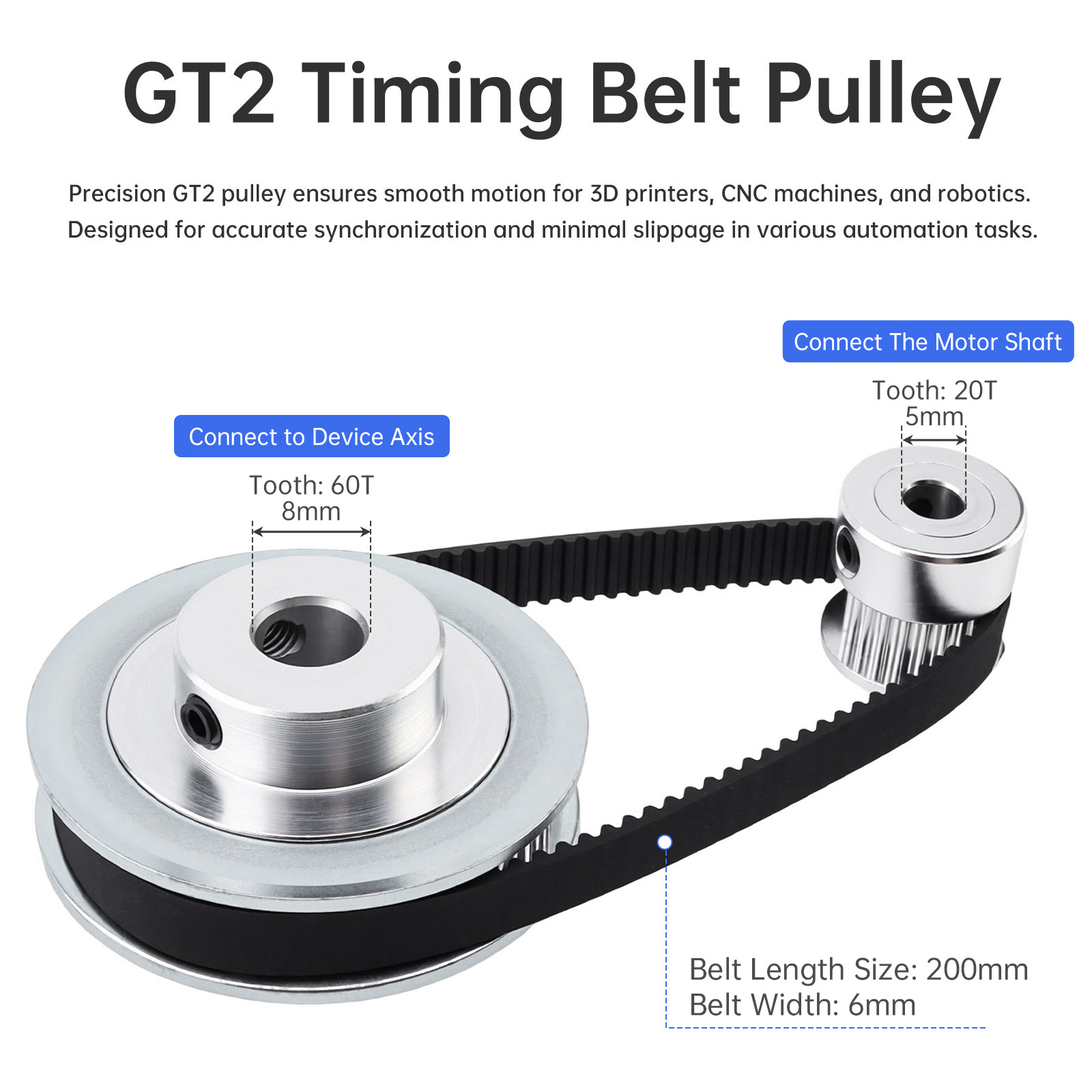 12V-24V 775 Electric DC Motor  - Gt2 Pulley 评论和价格