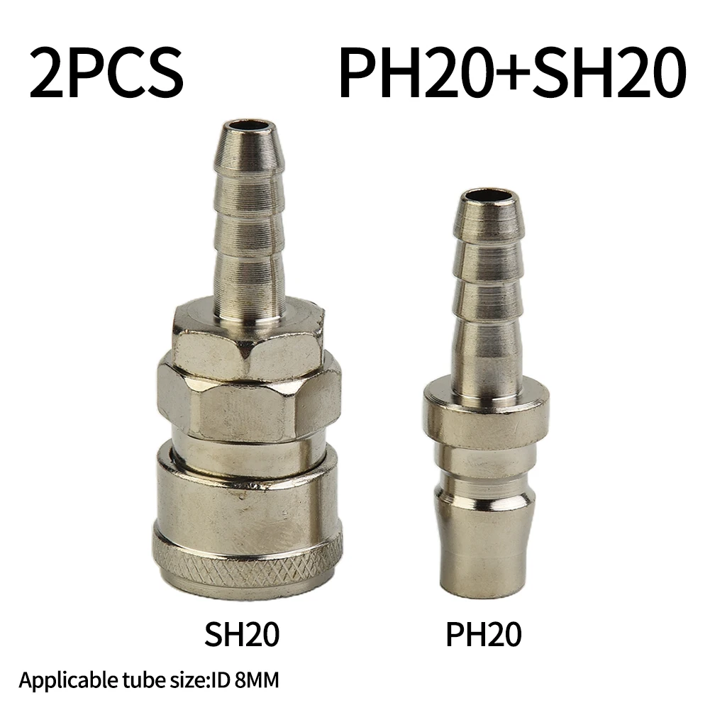 2pcs Air Line Hose Fittings SH - Coupling 8Mm 评论和价格