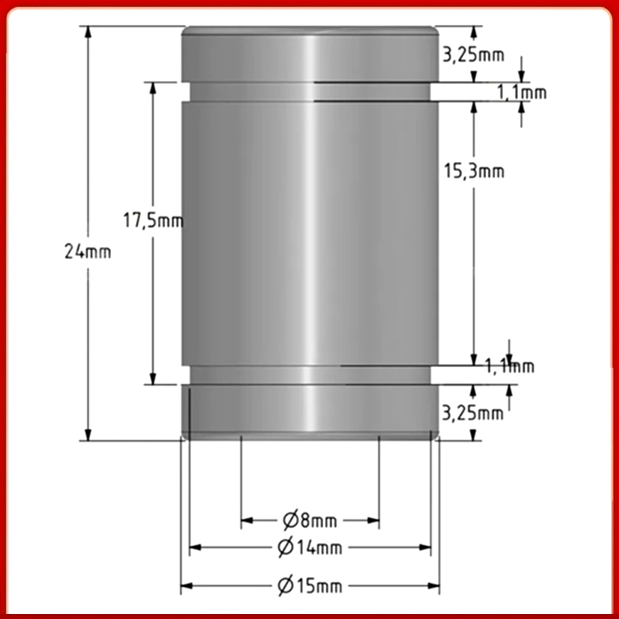 Reprap 3D Printer Replacement  - Lm8Uu Bearing 评论和价格
