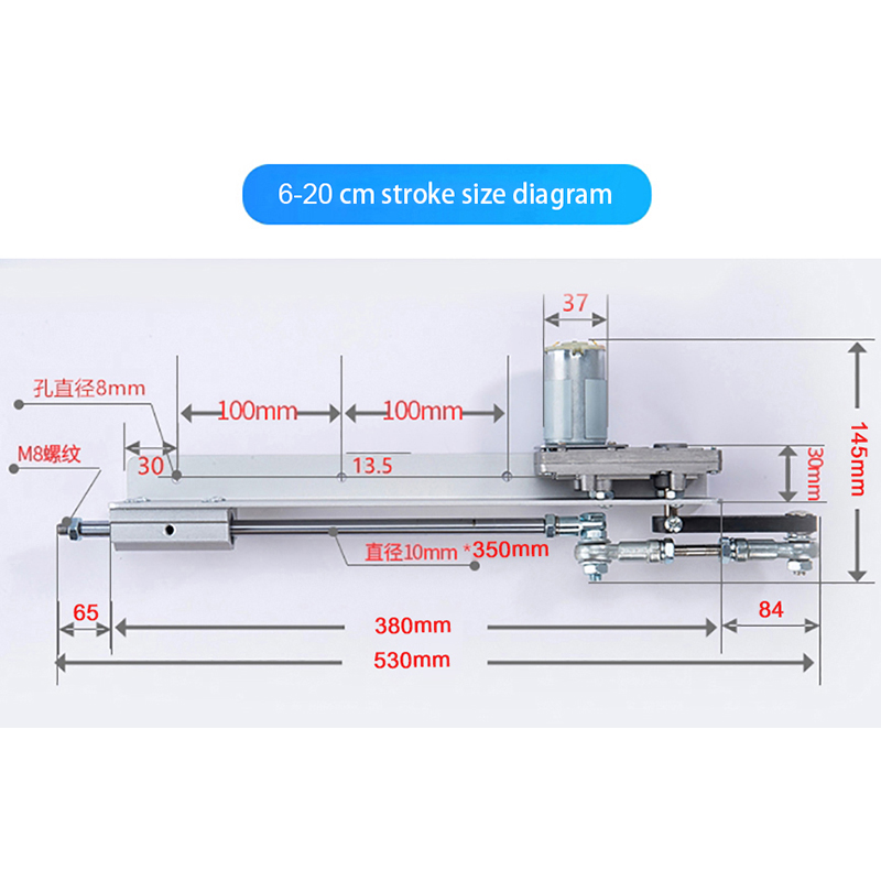 Remote Control Big Stroke Adju - Linear Rail 评论和价格