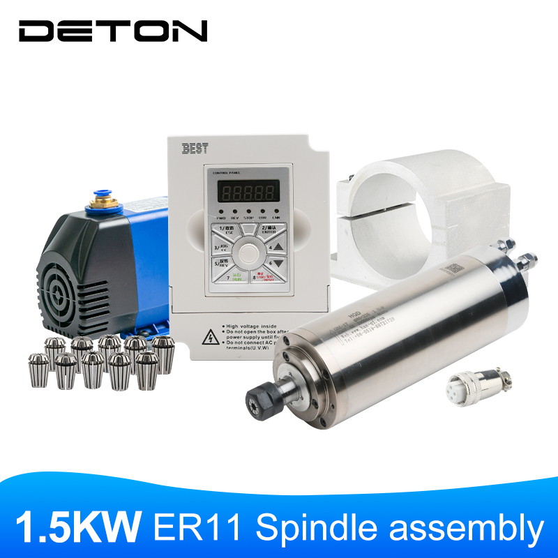 The GDZ-17 1.5KW ER11 water-co - Water Cooled Spindle 评论和价格