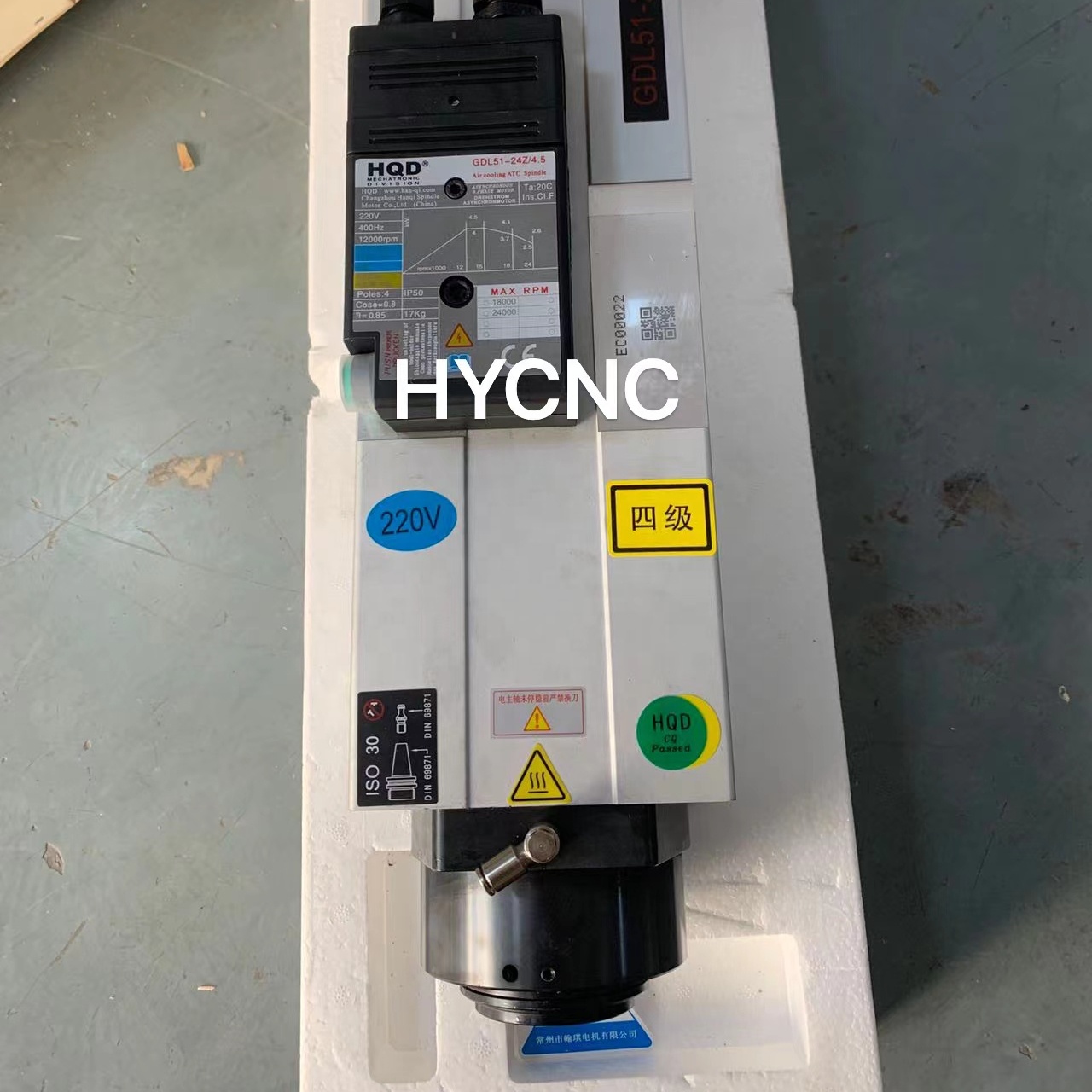 4.5 Kw Atc Spindle Iso30 Motor - Cnc Router 评论和价格