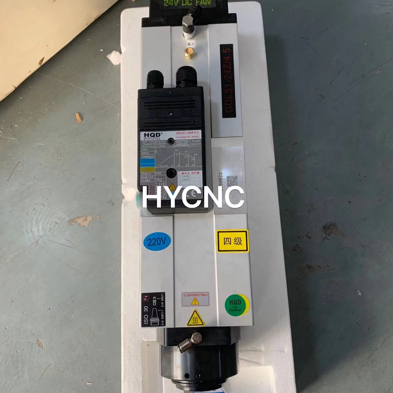 4.5 Kw Atc Spindle Iso30 Motor - Cnc Router 评论和价格