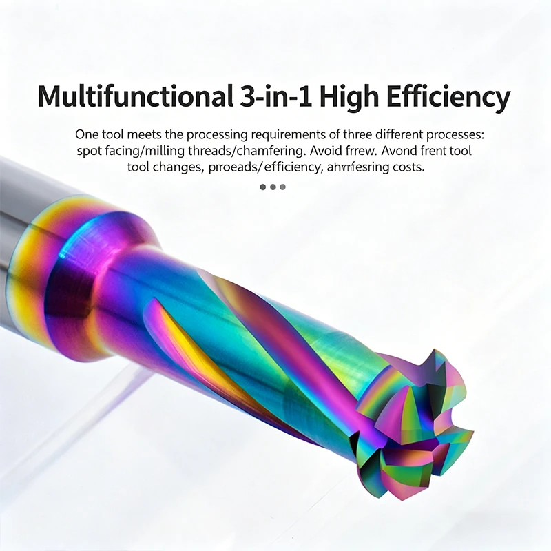 Colorful Multifunctional No Pr - End Mill Set 评论和价格