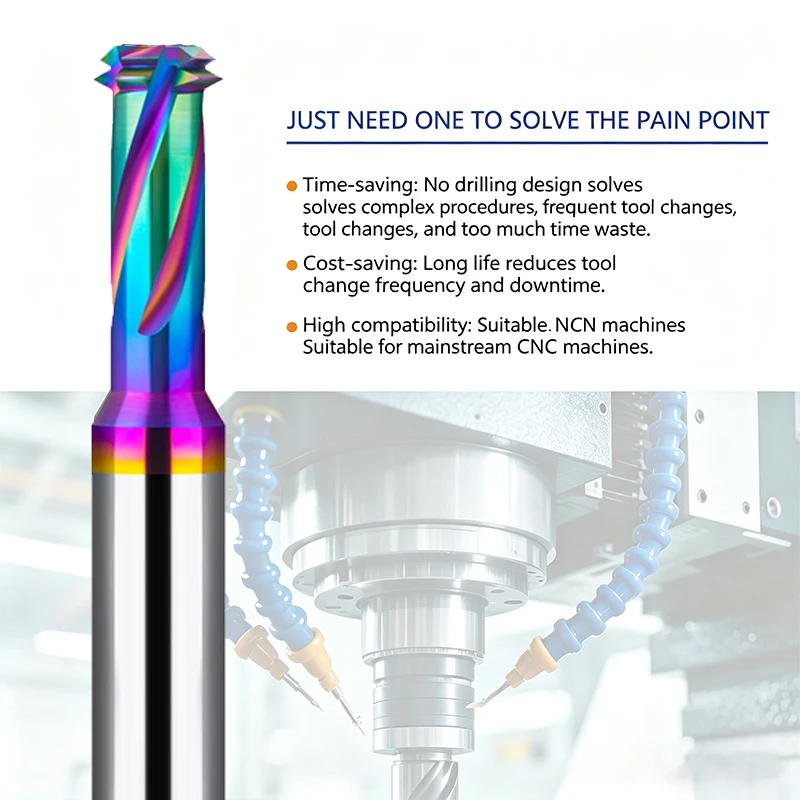 Colorful Multifunctional No Pr - End Mill Set 评论和价格