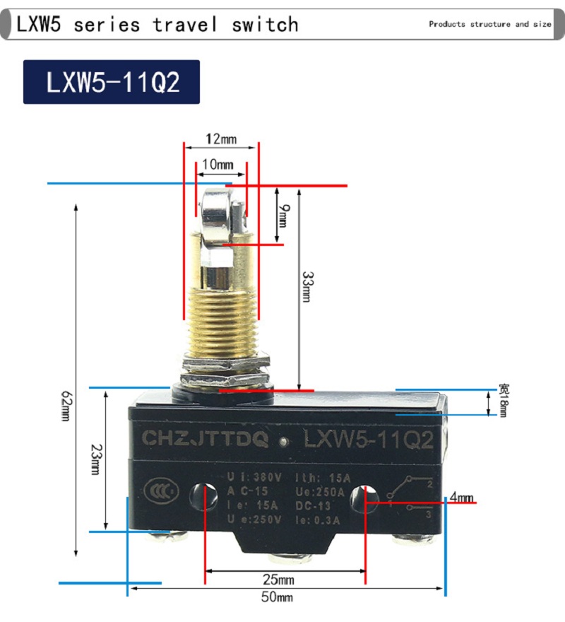 CHZJTTDQ Travel Switch Limit S - Limit Switch 评论和价格