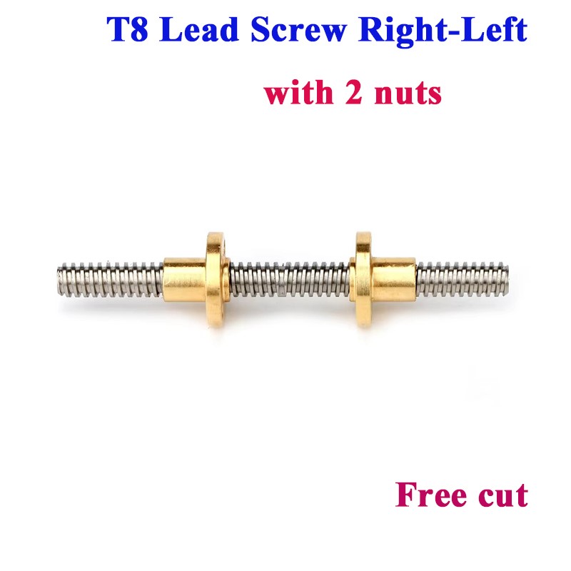 T8 Lead Screw Right-Left Threa - Lead Screw 8Mm 评论和价格
