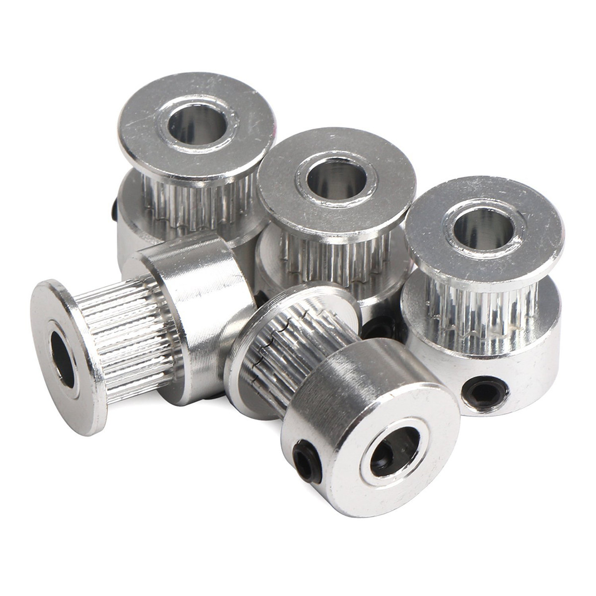 5Pcs Aluminum Gt2 Pulleys 20 T - Gt2 Pulley 评论和价格