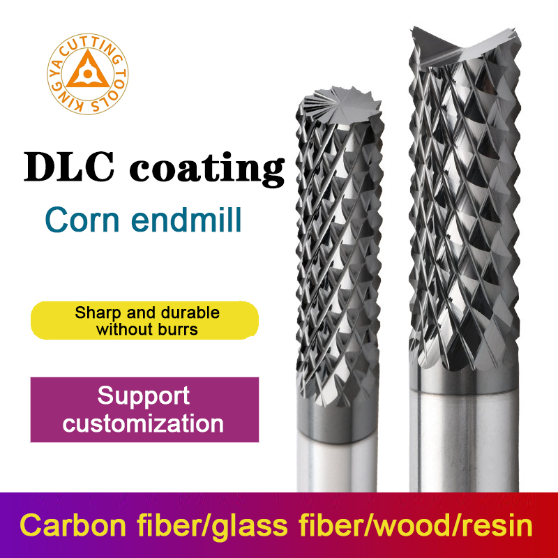 KINGYA D3.175-D12 DLC Black Co - End Mill Set 评论和价格
