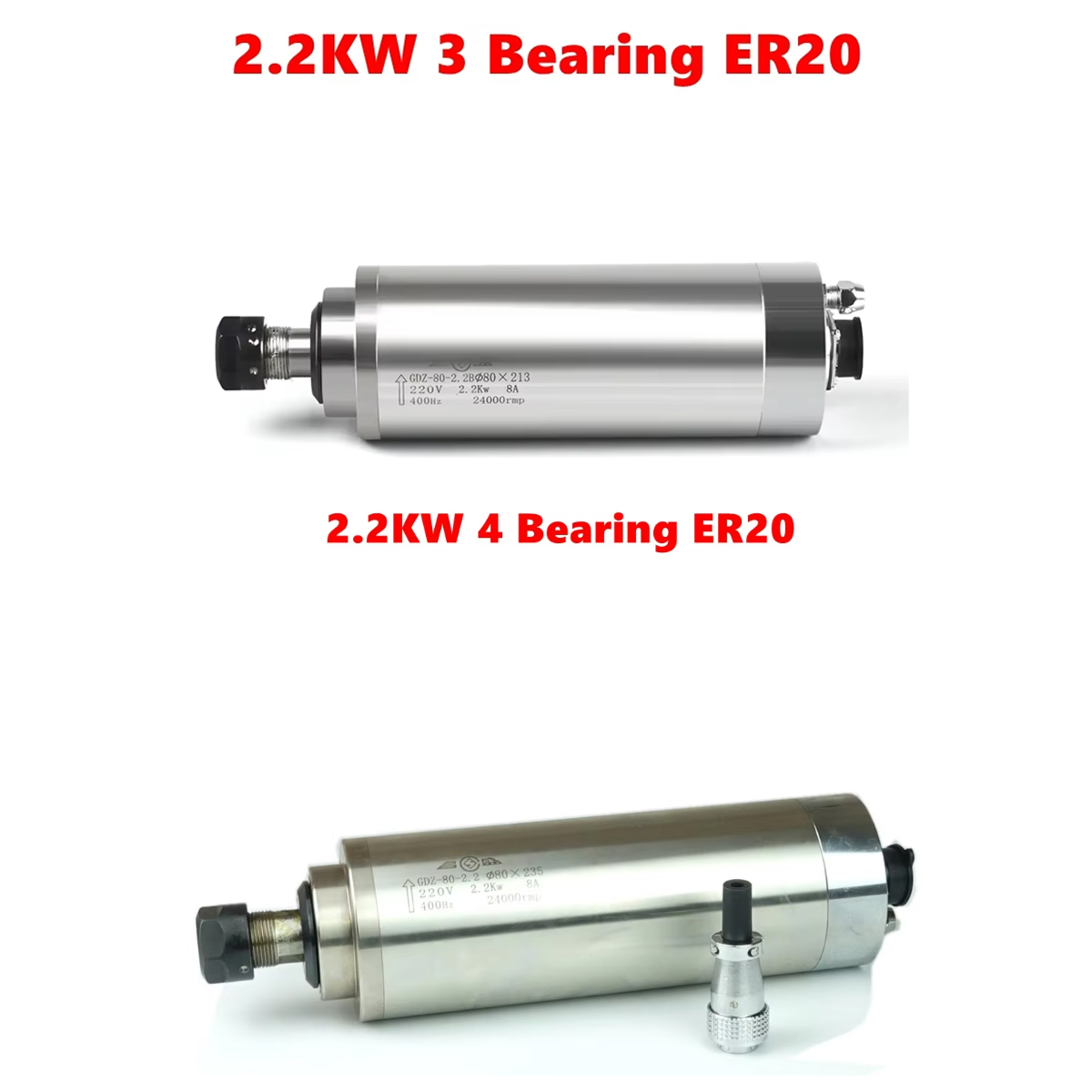 2.2KW Water Cooled Spindle Mot - Water Cooled Spindle 评论和价格