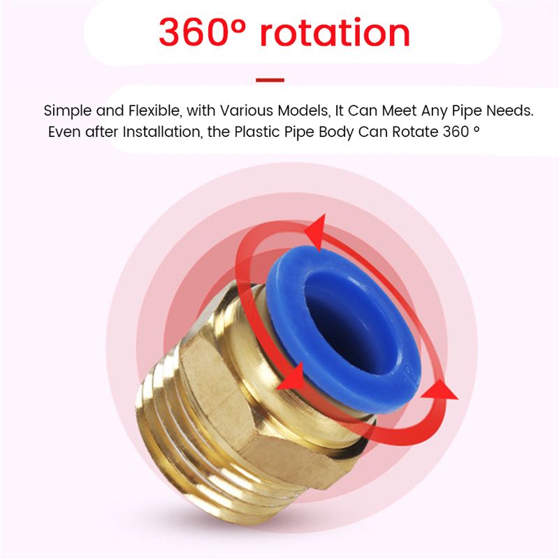 SDFC PC Pneumatic Air 10Mm 8Mm - Coupling 8Mm 评论和价格