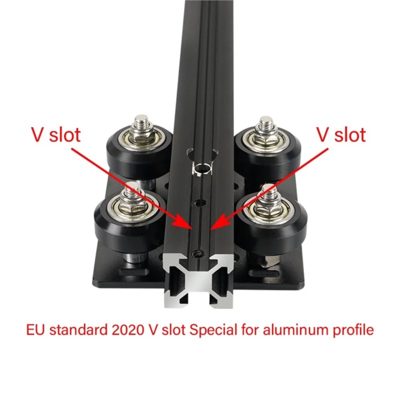 3D Printer Pulley 2020 V-Openb - V Slot Wheel 评论和价格