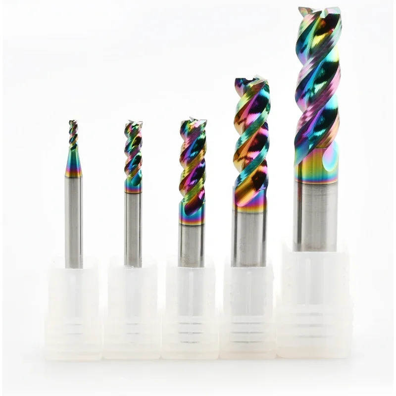HRC65 3 Flute U Slot Carbide E - End Mill Set 评论和价格