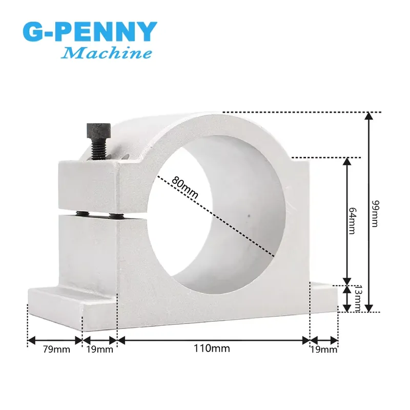 Gpenny 1.5kw ER16 D80mm Water  - Water Cooled Spindle 评论和价格