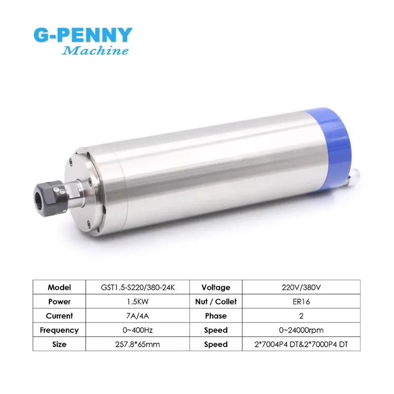 Customization G-PENNY 110v/220 - Water Cooled Spindle 评论和价格
