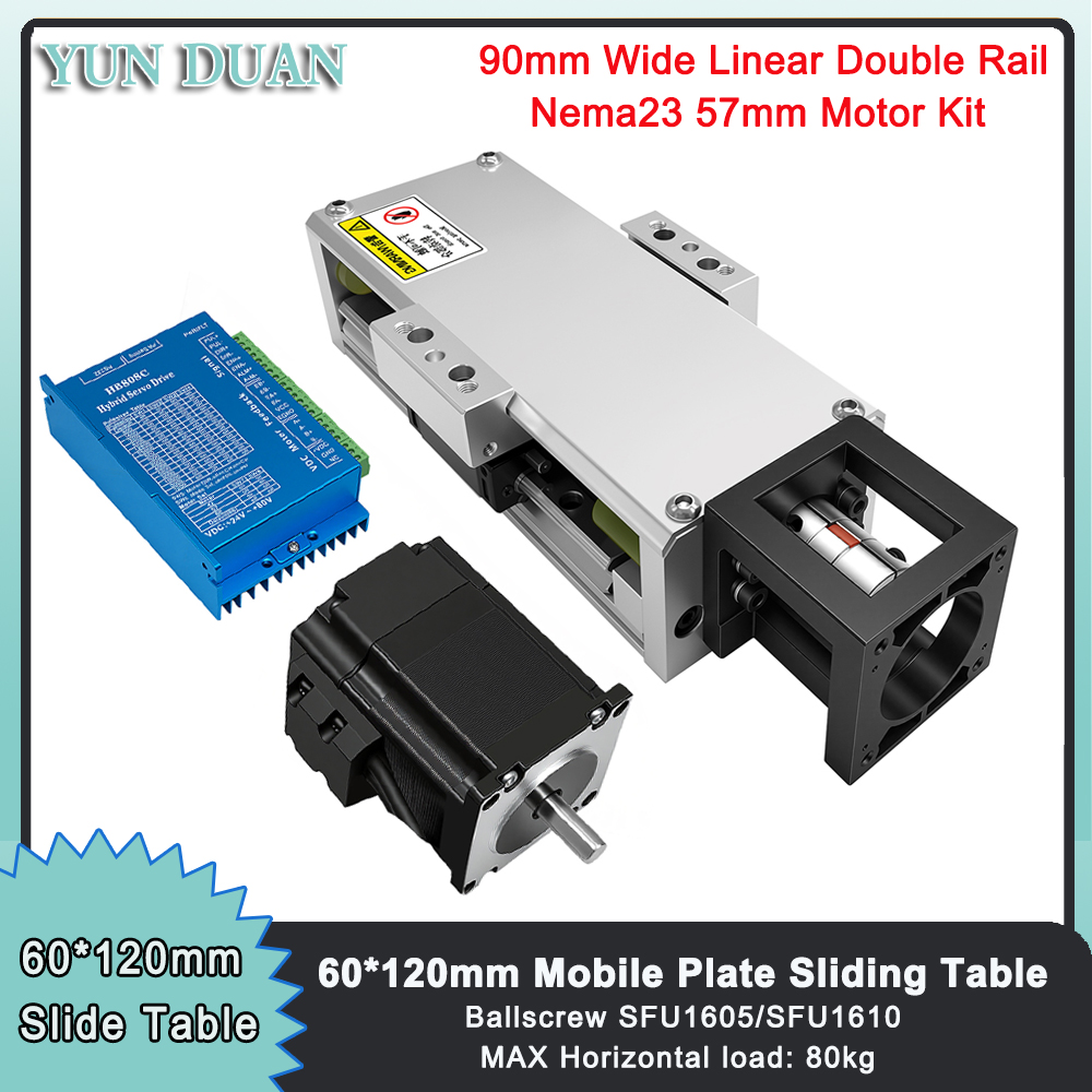 Enclosed Module Linear Rail Gu - Nema23 Stepper 评论和价格