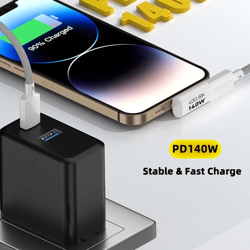 PD140W USB3.1 Type C to USB C  - Coupling 8Mm 评论和价格