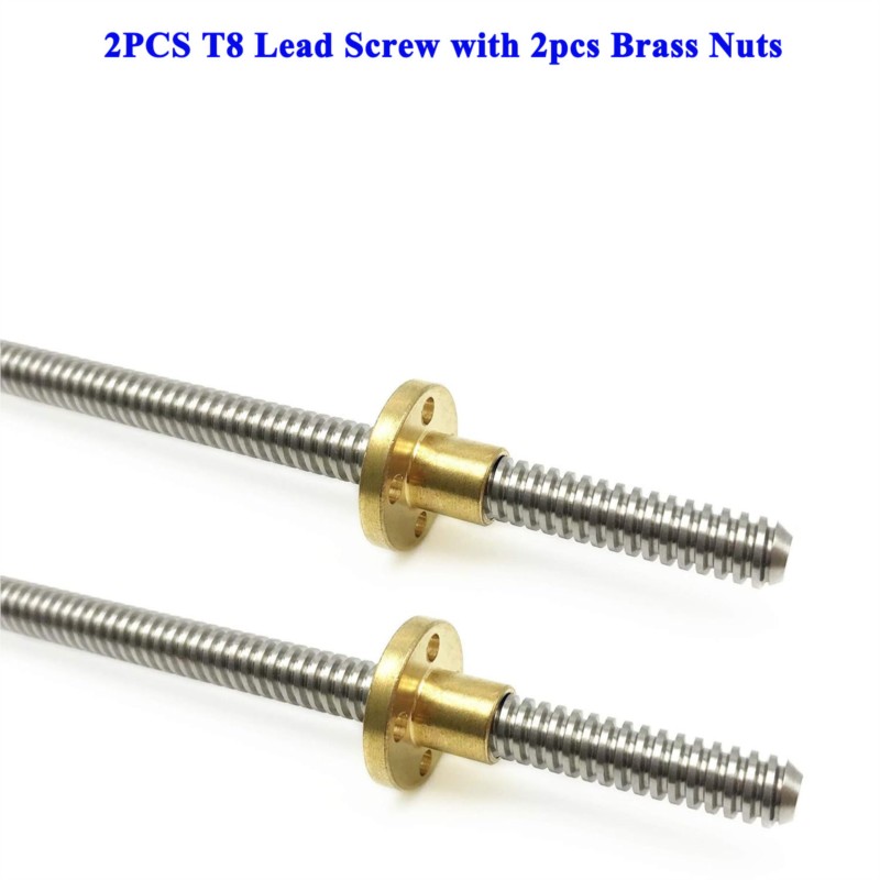2PCS T8 Lead Screw Tr8 Lead 2m - Lead Screw 8Mm 评论和价格