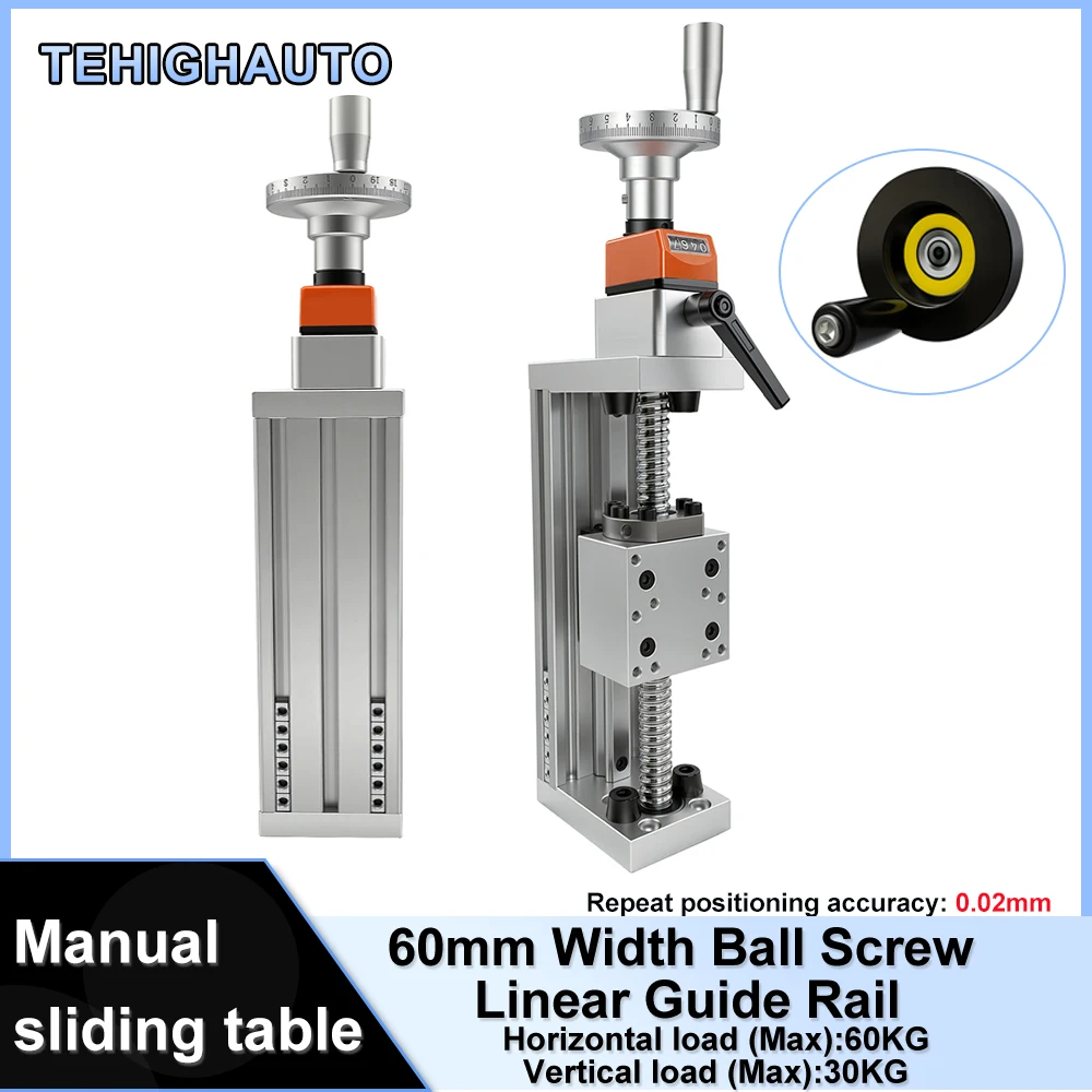 60KG Load Manual Linear Guide  - Linear Rail 评论和价格