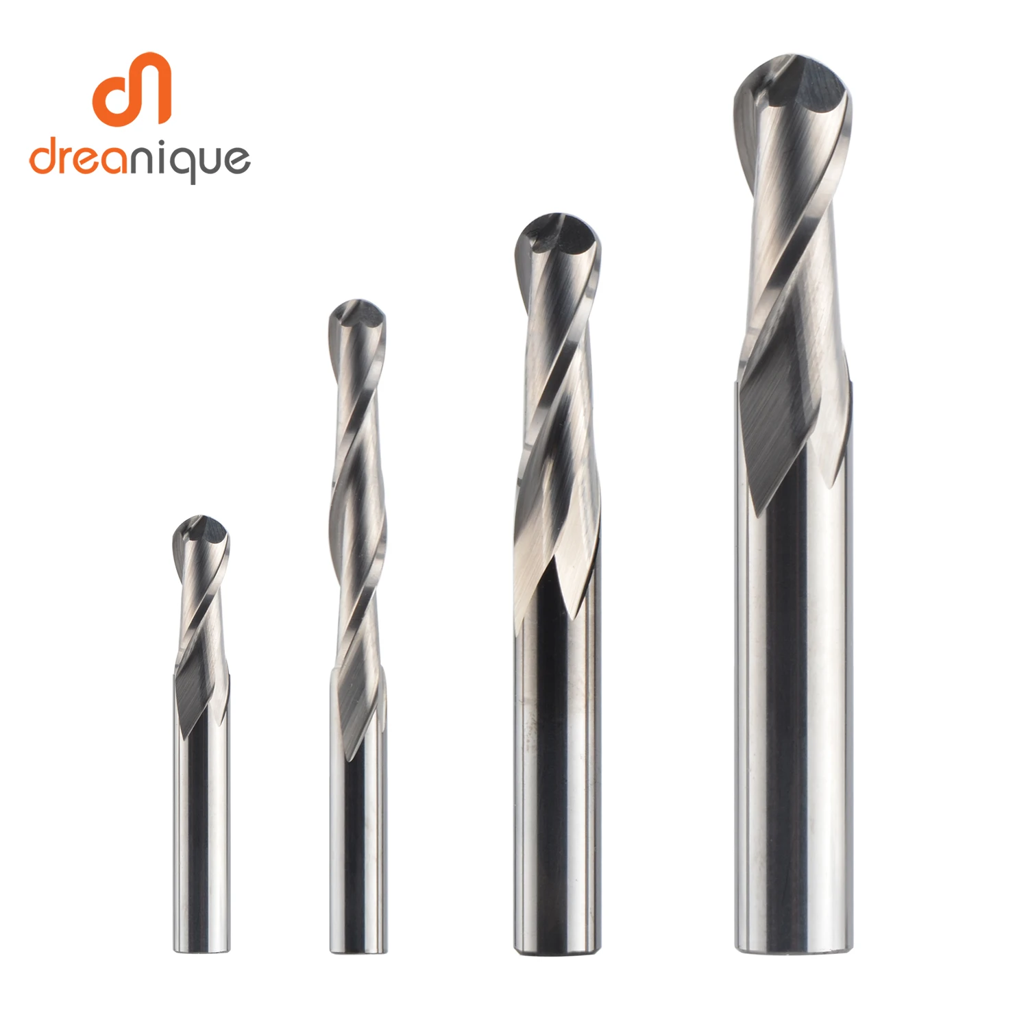 Dreanique 1pc Carbide Ball Nos - End Mill Set 评论和价格
