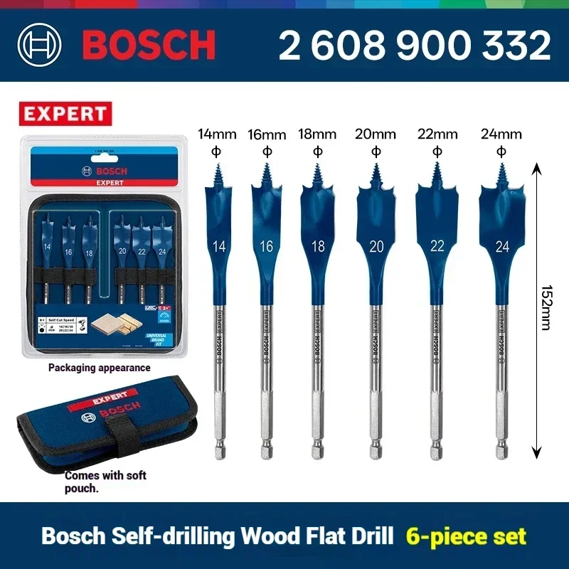 Bosch Expert 2608900332 Self-F - Drill Bit Set 评论和价格